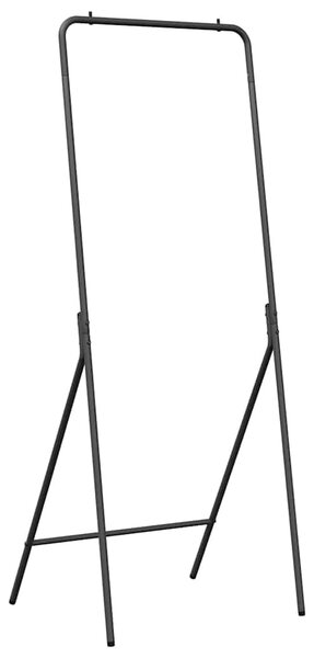 Ruhafogó Fekete 60 x 53 x 155 cm Acél