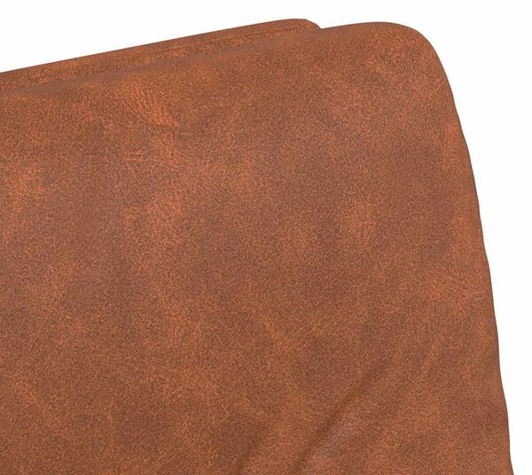 Kerekes Étkező Székek 2 pcs Barna 57 x 67 x 95 cm Műbőr