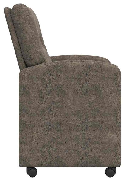 Kerekes Étkező Székek 2 pcs Sötétszürke 57 x 67 x 95 cm