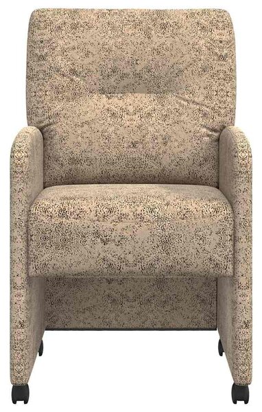 Kerekes Étkező Székek 2 pcs Világosszürke 57 x 67 x 95 cm