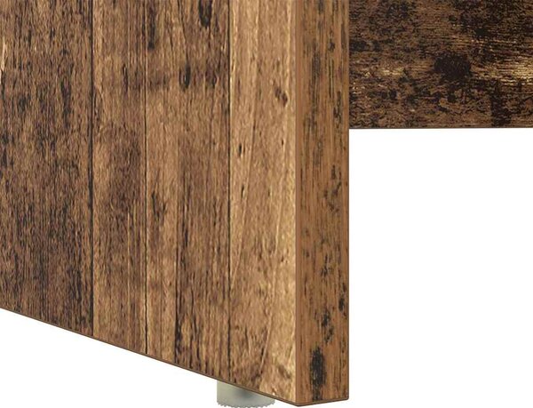 Íróasztal tárolóval Öreg fa 120.5 x 44 x 88.5 cm Faanyag