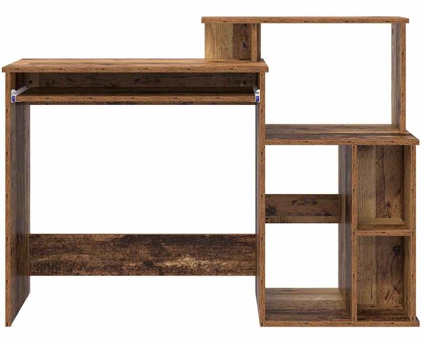 Íróasztal tárolóval Öreg fa 120.5 x 44 x 88.5 cm Faanyag