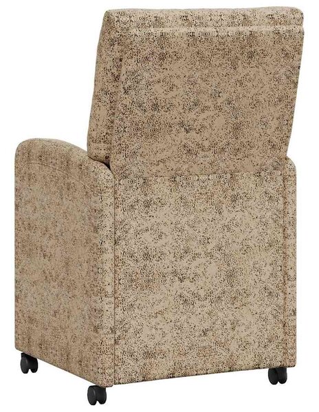 Kerekes Étkező Székek 2 pcs Világosszürke 58 x 67 x 97 cm