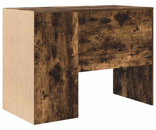 Íróasztal polcokkal Füstölt tölgy 102 x 50 x 75 cm Faanyag