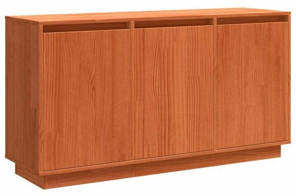 Széf Barna 111 x 34 x 60 cm Tömör fenyőfa