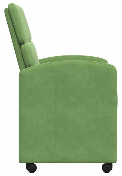 Kerekes Étkező Székek 2 pcs Világos zöld 58 x 65 x 98 cm
