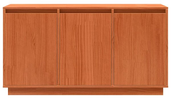 Széf Barna 111 x 34 x 60 cm Tömör fenyőfa