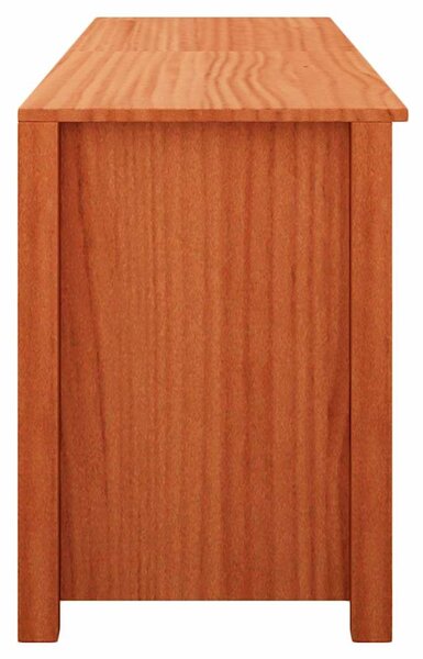 Cipőpad polcokkal tárolóval Faggyú barna 160 x 36,5 x 50 cm