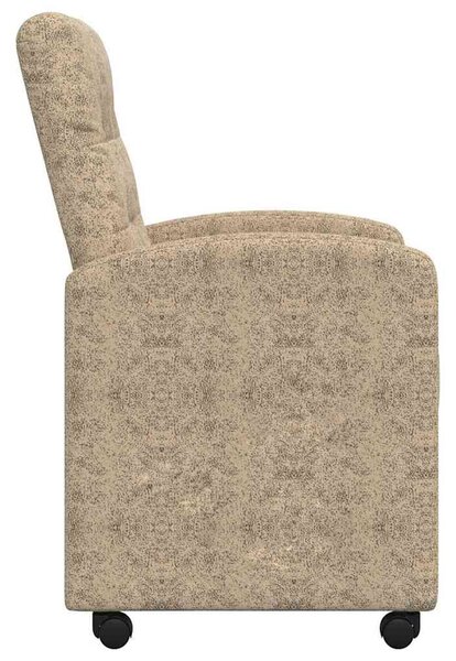Kerekes Étkező Székek 2 pcs Világosszürke 58 x 67 x 97 cm