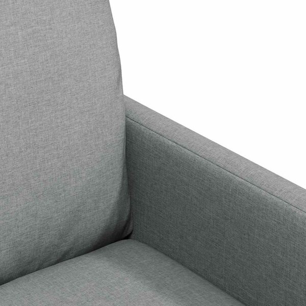 Étkező Székek 2 pcs Világosszürke 57 x 67 x 98 cm szövet