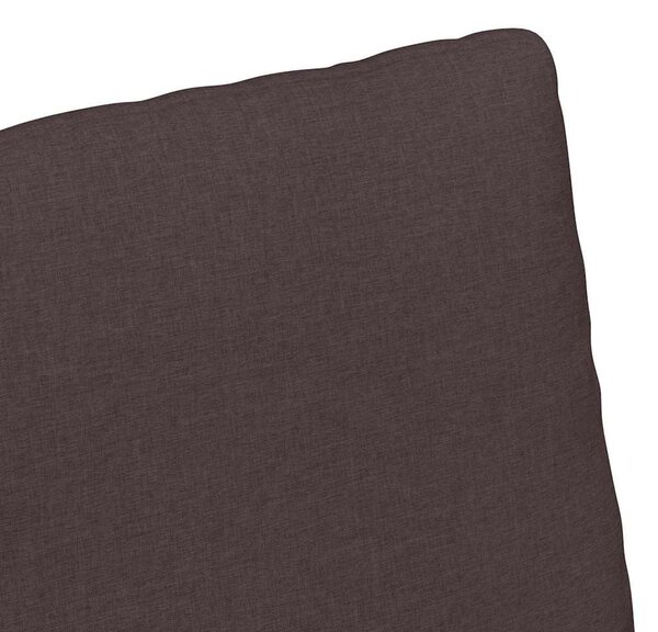 Étkező Székek 2 pcs sötétbarna 57 x 67 x 98 cm szövet