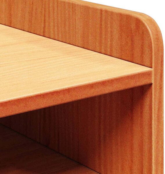 Éjjeli asztal 2 pcs Viaszbarna 38 x 36 x 29.5 cm Tömör fenyőfa