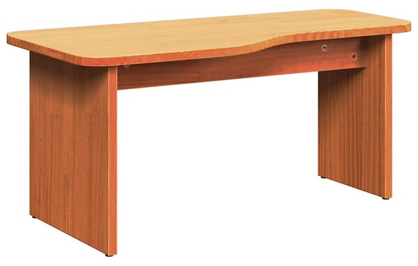 Dohányzóasztal 2 pcs Viaszbarna 100 x 69 x 35.5 cm