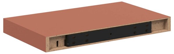 Falpolc Falra szerelhető Piros 40 x 23,5 x 4 cm Faanyag