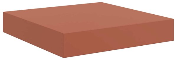 Falpolc Falra szerelhető 4 pcs Piros 23 x 23,5 x 4 cm Faanyag