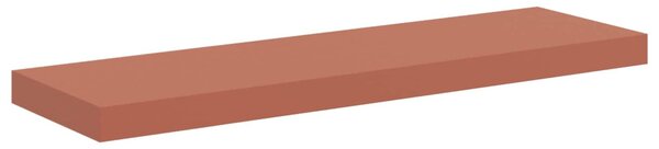 Falpolc Falra szerelhető Piros 80 x 23,5 x 4 cm Faanyag
