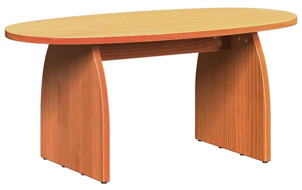Dohányzóasztal Viaszbarna 80 x 40 x 35 cm Tömör fenyőfa