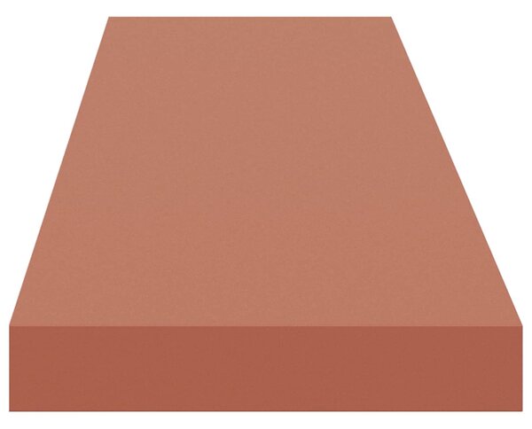 Falpolc Falra szerelhető Piros 120 x 23,5 x 4 cm Faanyag
