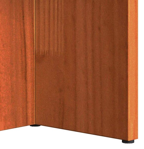 Dohányzóasztal Faggyú barna 80 x 39,5 x 35 cm Tömör fenyőfa