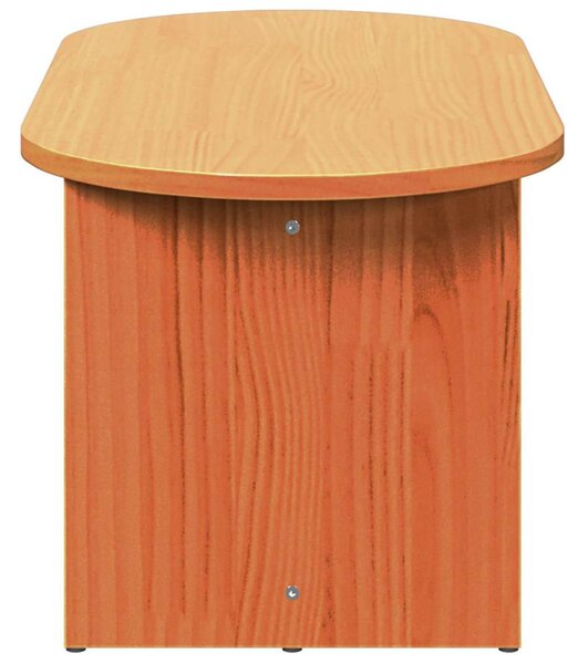 Dohányzóasztal Faggyú barna 80 x 39,5 x 35 cm Tömör fenyőfa