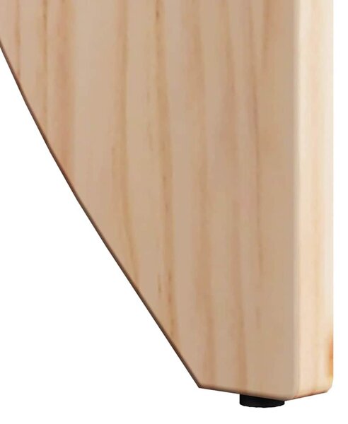 Dohányzóasztal 2 pcs Természetes 41.5 x 41.5 x 44 cm