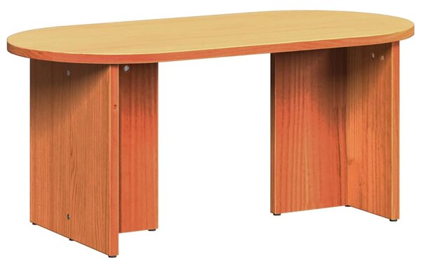 Dohányzóasztal Faggyú barna 80 x 39,5 x 35 cm Tömör fenyőfa