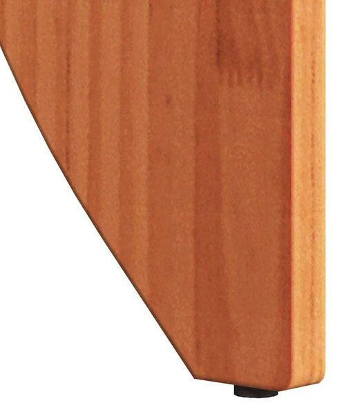 Dohányzóasztal 2 pcs Viaszbarna 41.5 x 41.5 x 44 cm