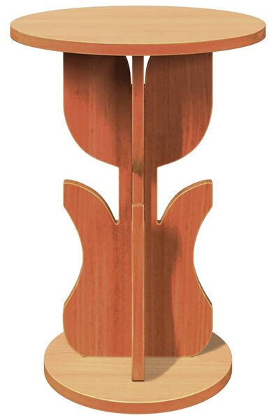 Dohányzóasztal Faggyú barna 39,5 x 39,5 x 53,5 cm Tömör fenyőfa