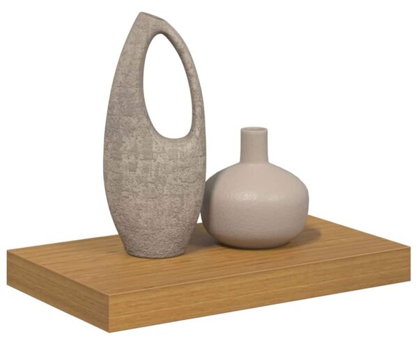 Falpolc Falra szerelhető Bézs 40 x 23,5 x 4 cm Faanyag