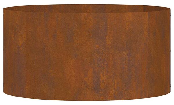 Kerti cserép Barna 40 x 40 x 20 cm Corten acél