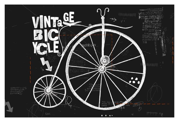 Kép - Velocipede (90x60 cm)