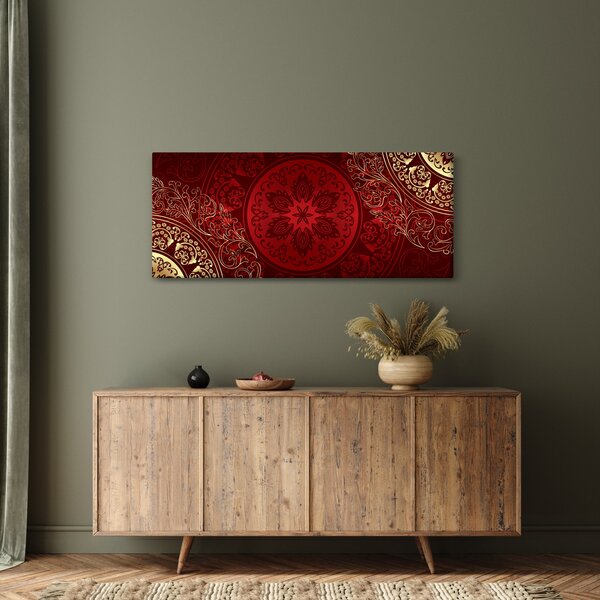 Kép - Arany mandalák (120x50 cm)