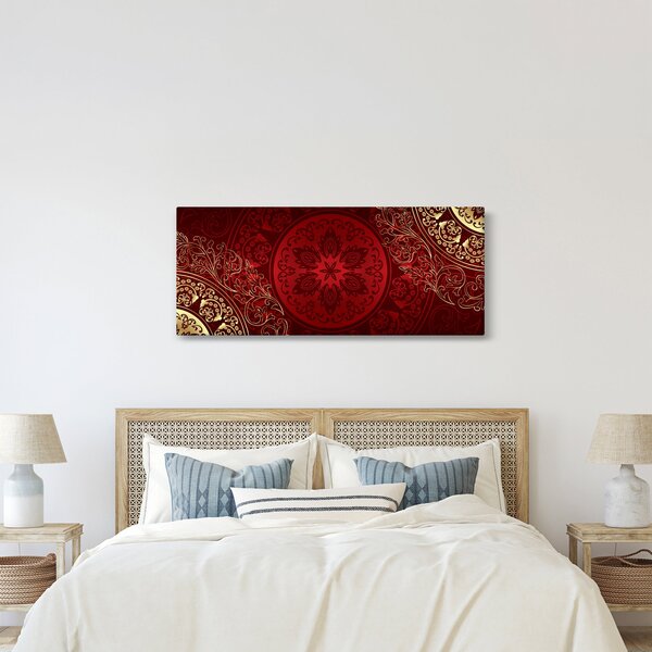 Kép - Arany mandalák (120x50 cm)