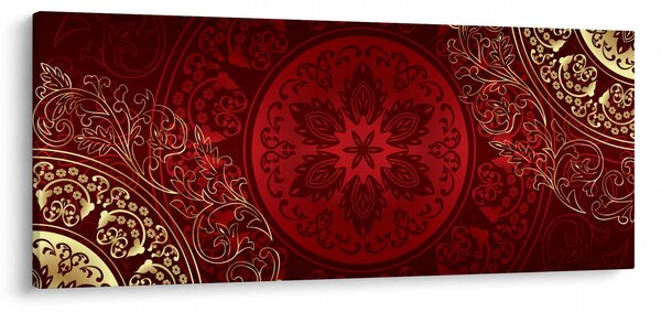 Kép - Arany mandalák (120x50 cm)