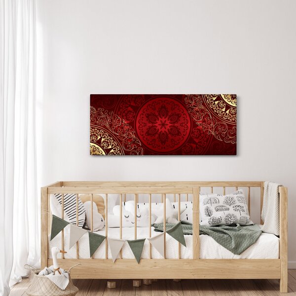Kép - Arany mandalák (120x50 cm)