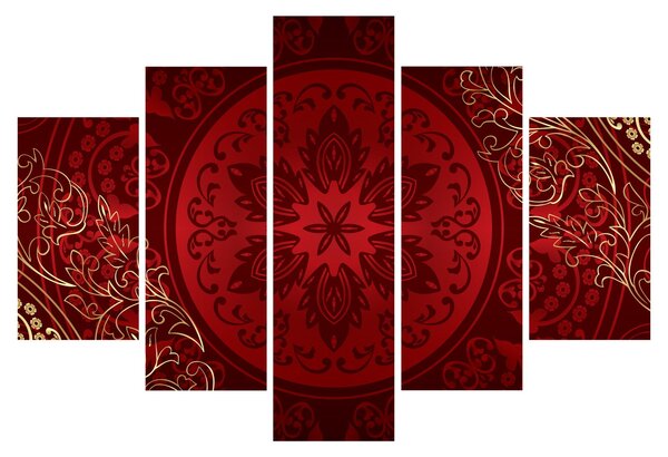 Kép - Arany mandalák (150x105 cm)