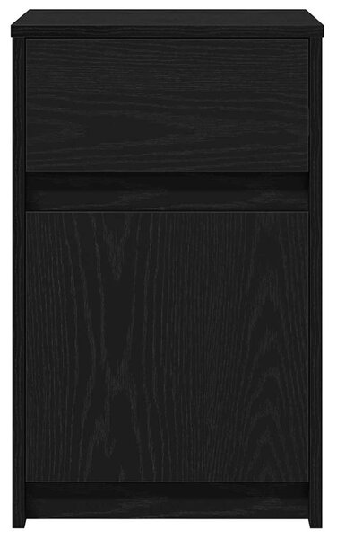 LED Éjjeli Szekrény Musta tammi 38 x 34 x 61 cm Szerelt fa