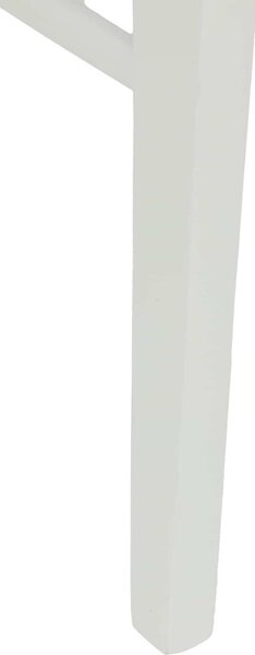 Étkezőszék 2 pcs Fehér 43 x 44,5 x 77 cm Tömör Gumi Fa