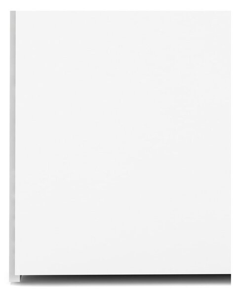 Fehér ruhásszekrény 116x200 cm Space – Tvilum