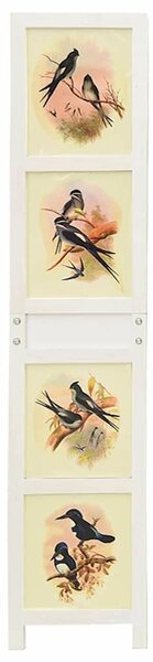 VidaXL Romdivider panel Fehér 141,5 x 165 cm MDF