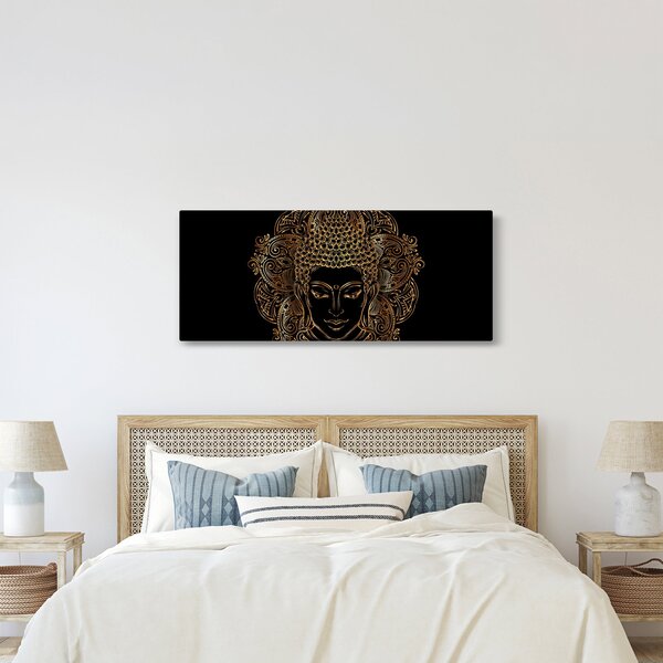 Arany Buddha képe (120x50 cm)
