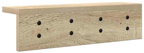 Fali Kabáthorog Sonoma tölgy 40 x 10,5 x 10,5 cm Faanyag