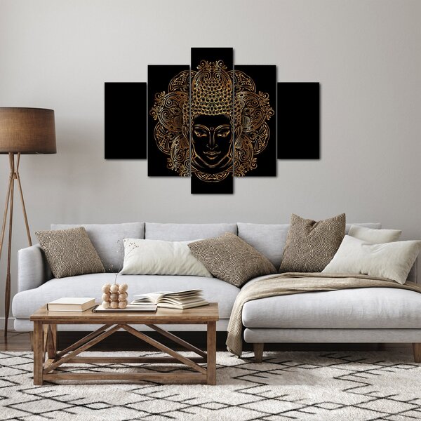 Arany Buddha képe (150x105 cm)