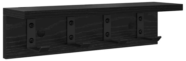 Fali Kabáthorog Fekete tölgy 40 x 10,5 x 10,5 cm Faanyag