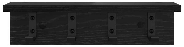 Fali Kabáthorog Fekete tölgy 40 x 10,5 x 10,5 cm Faanyag