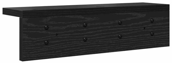 Fali Kabáthorog Fekete tölgy 40 x 10,5 x 10,5 cm Faanyag