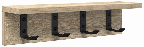 Fali Kabáthorog Sonoma tölgy 40 x 10,5 x 10,5 cm Faanyag
