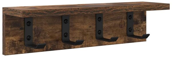 Fali Kabáthorog Füstölt tölgy 40 x 10,5 x 10,5 cm Faanyag