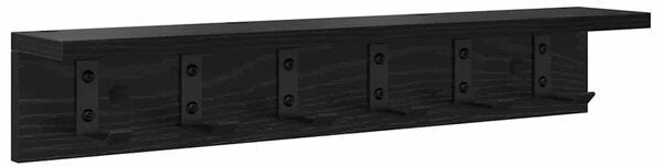 Fali Kabáthorog Fekete tölgy 60 x 10,5 x 10,5 cm Faanyag