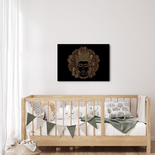 Arany Buddha képe (70x50 cm)